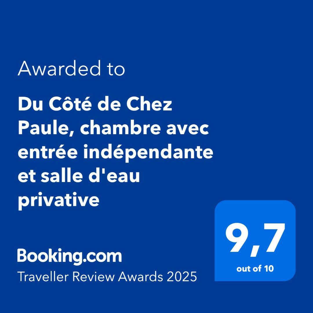 Du Cote De Chez Paule, Chambre Avec Entree Independante Et Salle D'Eau Privative Semeac Luaran gambar